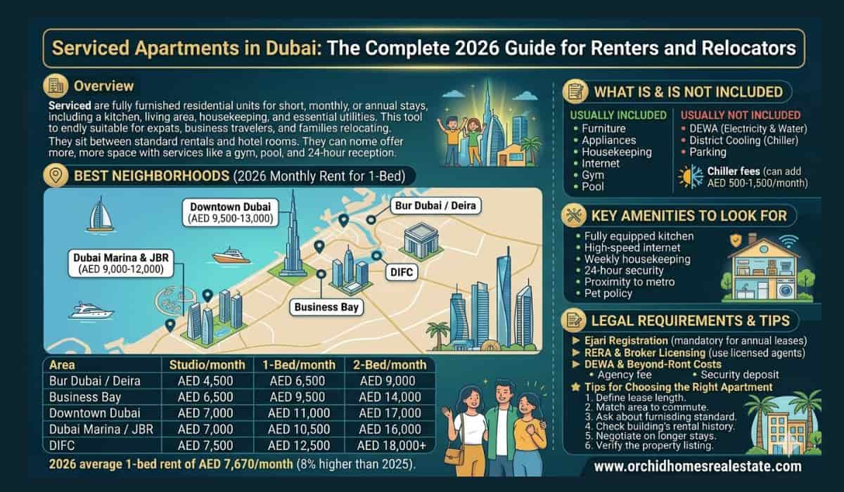 Serviced Apartments in Dubai: The Complete 2026 Guide for Renters and Relocators image