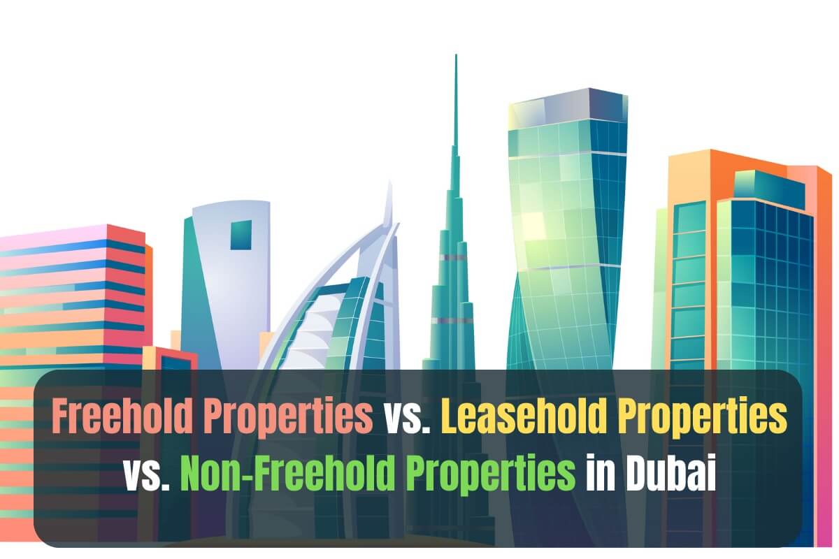 Freehold Properties vs. Leasehold Properties vs. Non-Freehold Properties in Dubai image